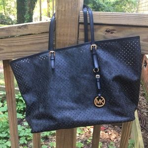 Michael Kors large jet set tote
